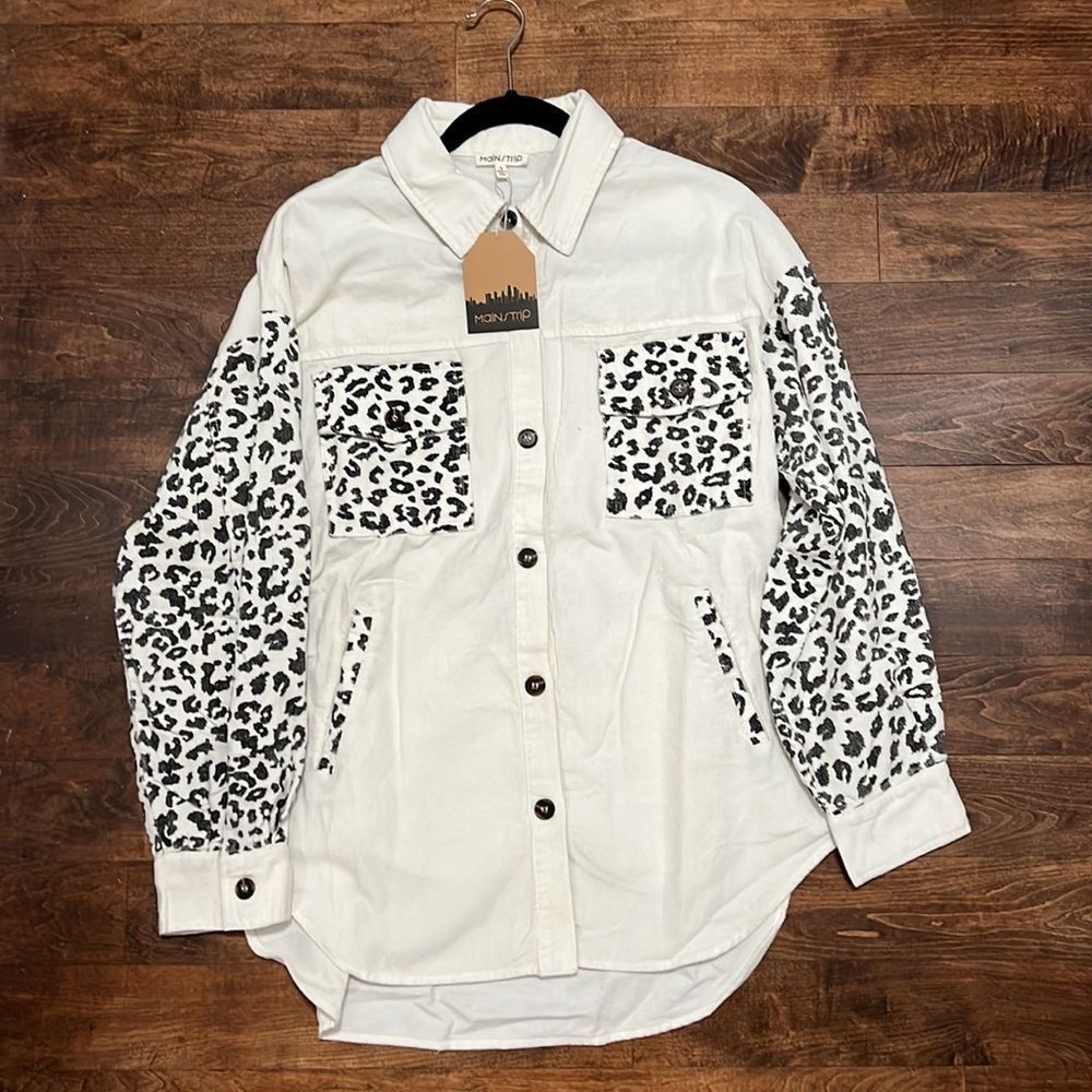 Leopard Shacket  - Picture 5 of 6